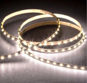 Warm White LED Strip Light SMD 2216 IP20 DC24V, 5M Under cabinet Emitting Lights